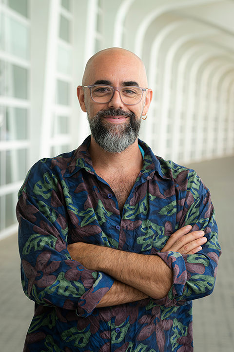 Faculty member Sergio Martinez