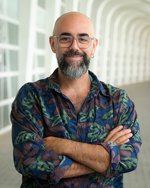 Faculty member Sergio Martinez