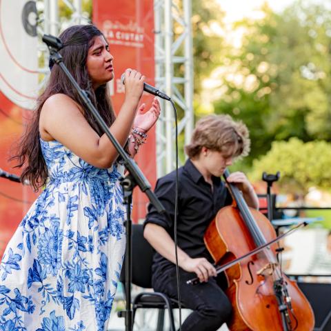 Students perform at Un Lago de Conciertos during the 2024 Fall season 