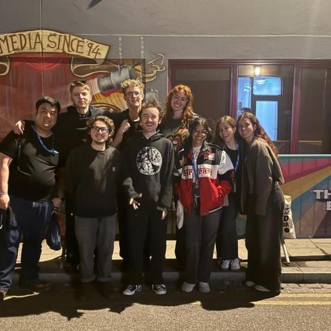 BPMI and GEMB students at The Great Escape Festival