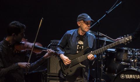 Gary Willis performs at one of the Discover concert series early in 2017