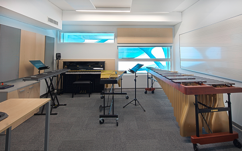 Teaching studios at Berklee Valencia