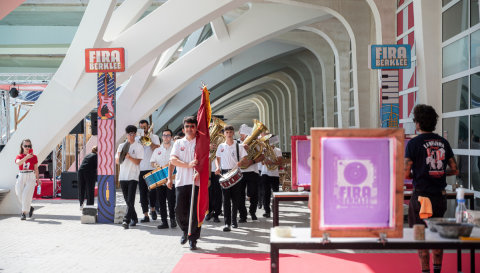 Music Band Performs at La Fira de Berklee 