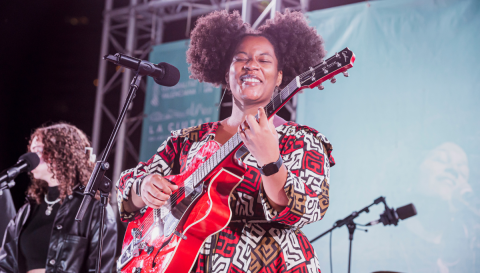 Student performs at Un Lago de Conciertos 