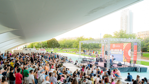 Un Lago de Conciertos stage 