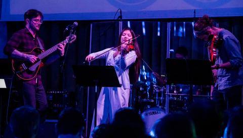 Students perform at the 2024 Berklee Showcase