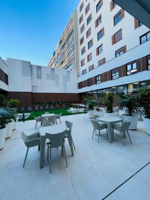 Courtyard of the MiCampus residence
