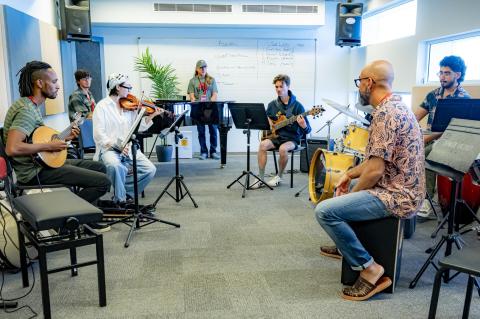 Rehearsal room