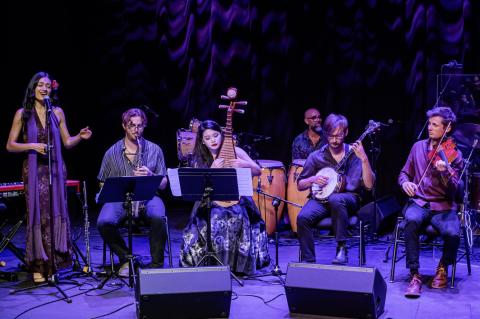 Students perform at Berklee Ensemble Nights