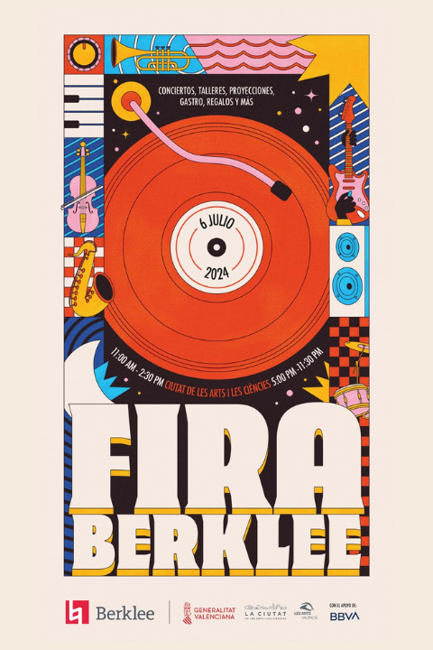 Poster La Fira de Berklee 2024
